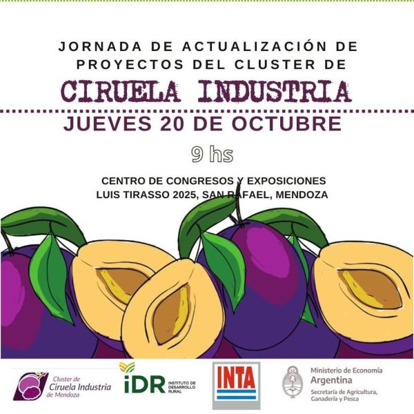 Jornadas de actualización de proyectos del cluster de ciruela industria